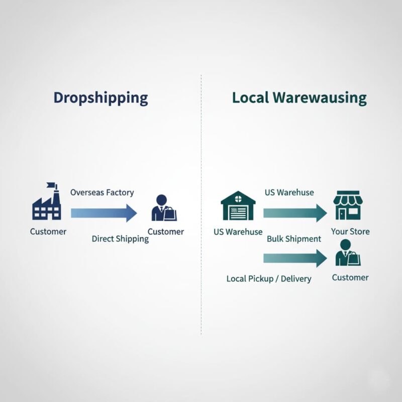 dropshipping-vs-local-warehousing-for-lighting-store find a lighting supplier