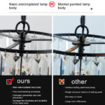 Modern 12-Light Black Crystal Chandelier – 4-Tier Round Luxury Pendant Light Fixture (20 Wide)